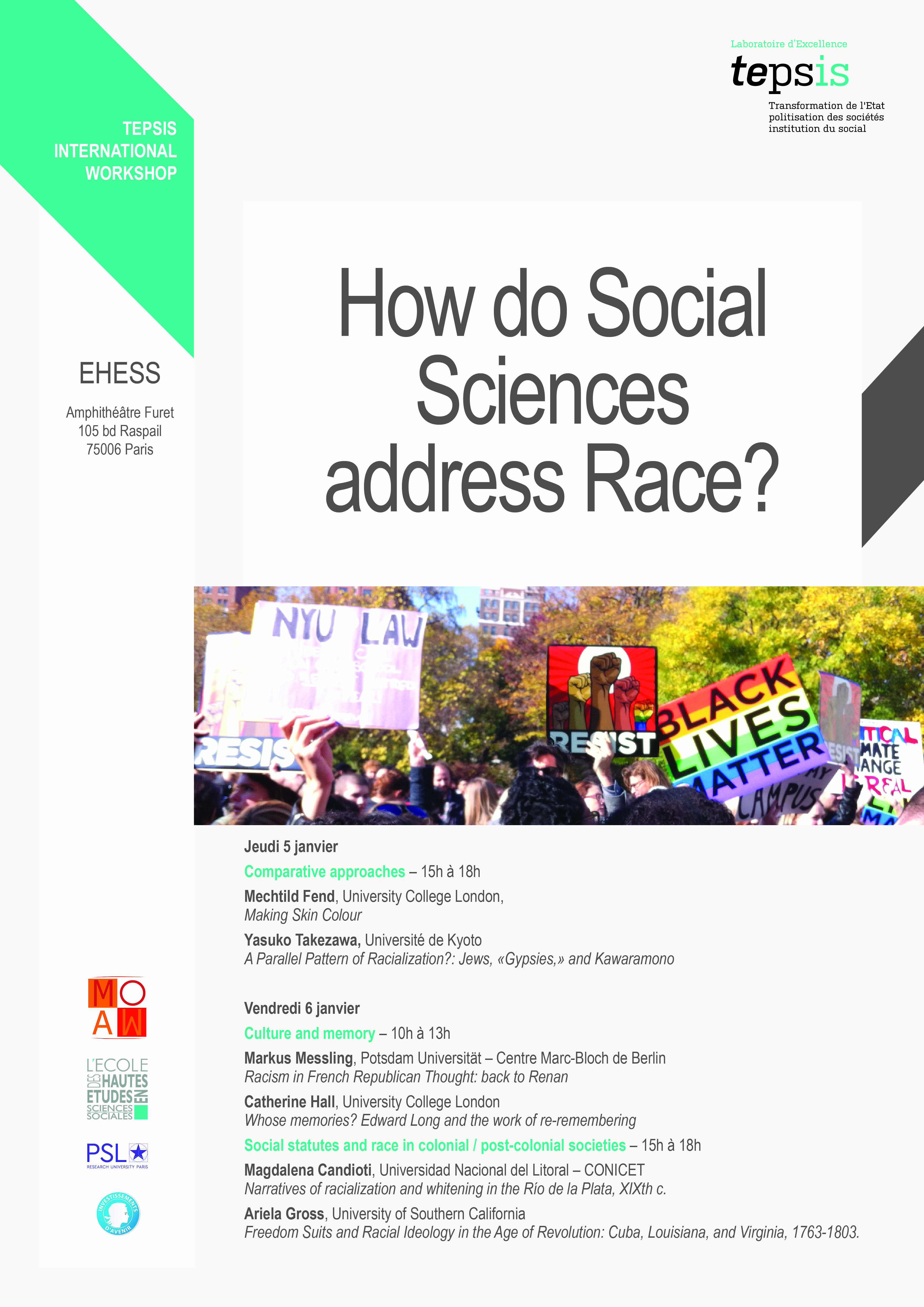 How Do Social Sciences Address Race ?